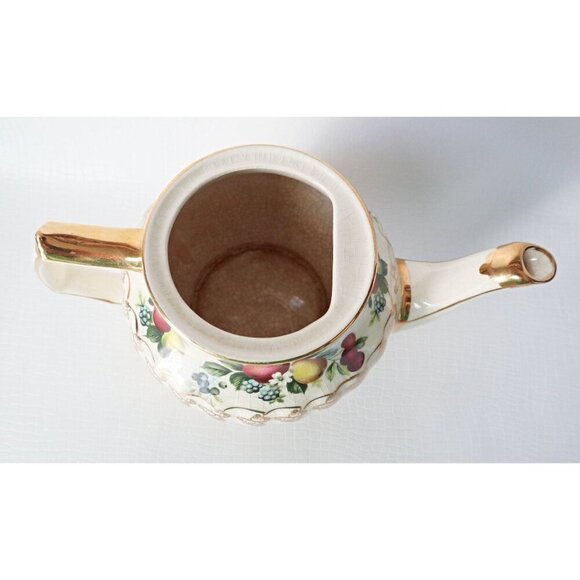 Vintage Sadler Teapot Fruit 5 Cup  England Tea Pot - Picture 5 of 6